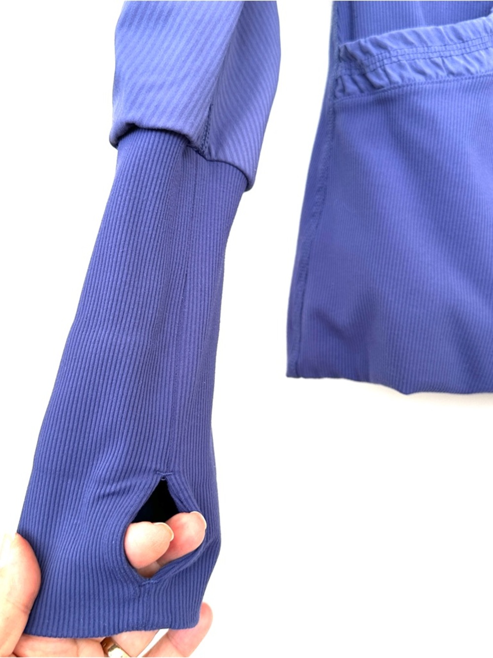 lululemon athletica Royal Blue Full-Zip Hooded Jacket, Reversible - Picture 9 of 15